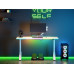 Gaming galds Ultradesk Iron White 132.5 cmx60.5 cm