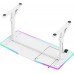 Gaming galds Ultradesk Iron White 132.5 cmx60.5 cm