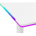 Gaming galds Ultradesk Iron White 132.5 cmx60.5 cm