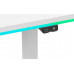 Gaming galds Ultradesk Iron White 132.5 cmx60.5 cm
