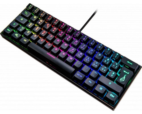 Surefire KingPin M1 60% Mechanical Gaming RGB Keyboard QWERTY Italian