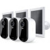 Arlo ARLO ESSENTIAL 2 2K Outdoor Camera 3pack W/3 Solar Panel BNDL
