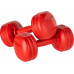 Rebel ‎‎‎‎Dumbbells RBA-2308 bituminous 2 x 3 kg