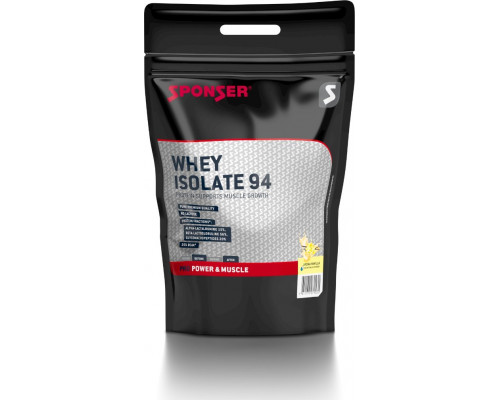 Sponser WHEY ISOLATE 94 Vaniļas 1500g maisiņš (NEW).
