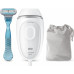 Braun Braun Silk-expert Mini PL1124, hair remover (white/silver, incl. bag + Venus Smooth)