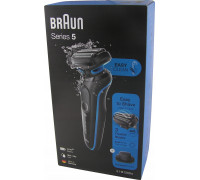 Braun Braun Series 5 - 51-B1200s, shaver (black/blue)