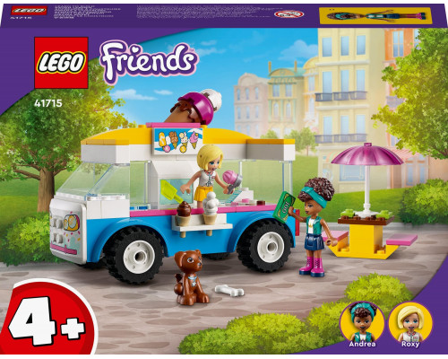 LEGO Friends Furgonetka z lodami 6szt. (41715)