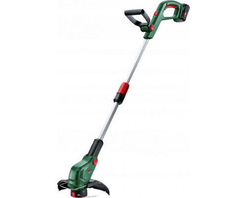 Bosch Bosch cordless lawn trimmer UniversalGrassCut 18V-26-500, 18Volt (green/black, Li-ion battery 2.0Ah, POWER FOR ALL ALLIANCE)