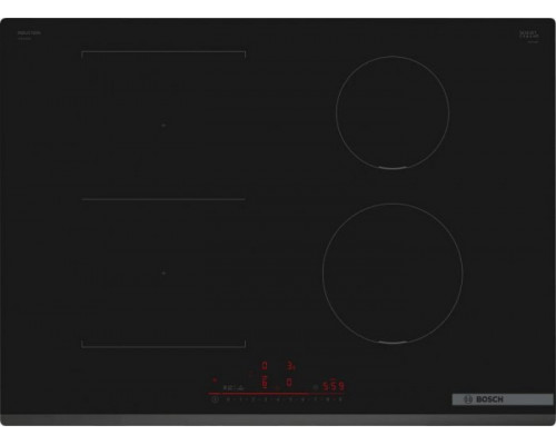 Bosch Bosch Serie 6 PVS731HB1E płyta kuchenna Czarny Wbudowany 70 cm Płyta indukcyjna strefowa 4 stref(y)