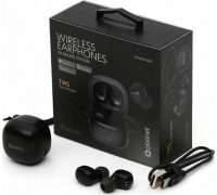 Platinet Platinet wireless earbuds PM1001B TWS, black (45923)