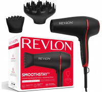 Revlon Revlon Smoothstay Coconut Oil RVDR5317E fén na vlasy, 2000 W, 2 rychlosti, 3 teploty, černá