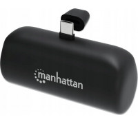 Manhattan MANHATTAN 5000 mAh USB Typ-C Stecker 10W schwarz