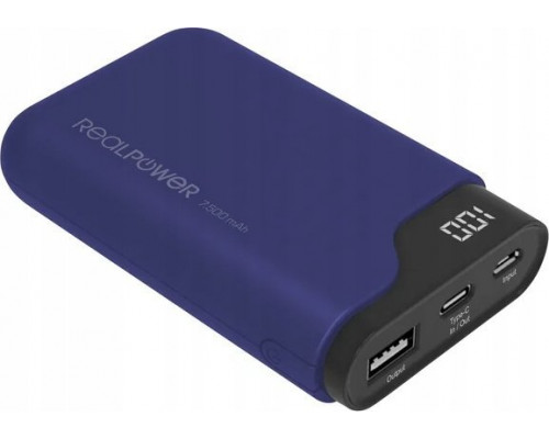 Realpower RealPower PB-7500C        Navy Blue       7.500mAh