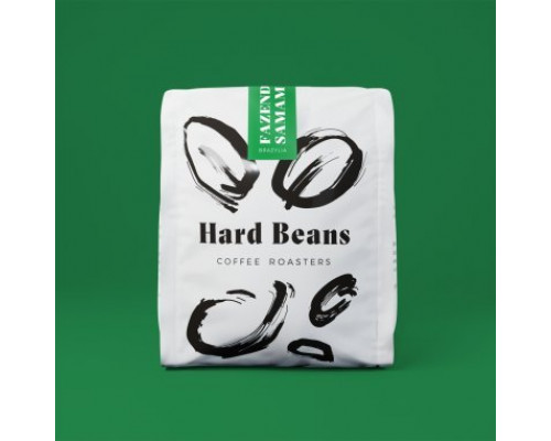 Hard Beans Coffee Kawa BRAZYLIA SAMAMBAIA YELLOW BOURBON ESPRESSO - 1 kg