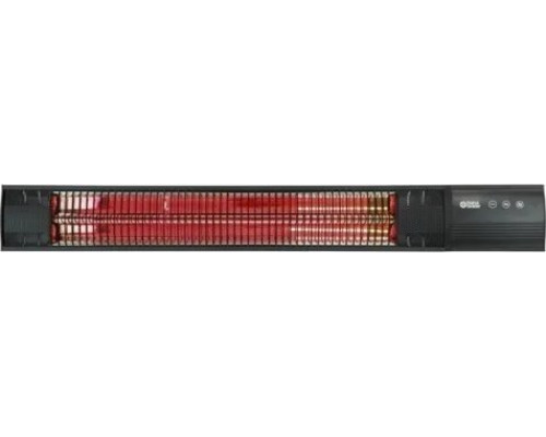 Targus TunaBone | Wall mounted Infrared Patio Heater | TB2580W-01 | Patio | 2500 W | Number of power levels 3 | Suitable for rooms iki 25 m² | Juodas | IP55