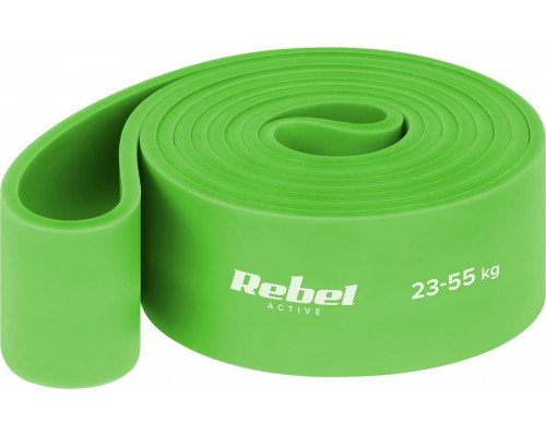 Rebel Sporta gumijasija - Power Band PL-5, zaļa 23-55 kg  REBEL ACTIVE