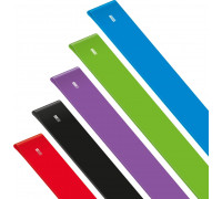 Rebel TPE vingrošanas gumijasijas komplekts 2m - Long Band Ls-1, 1-5 kg, 5 gumijasijas, REBEL ACTIVE