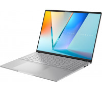 Laptop Asus Asus Vivobook S 16 OLED M5606UA-KM005W | Cool Silver | 16 " | OLED | 3.2K | 3200 x 2000 pixels | AMD Ryzen 7 | 8845HS | 16 GB | LPDDR5X | Solid-state drive capacity 1000 GB | AMD Radeon Graphics | Windows 11 Home | 802.11ax | Bluetooth ve