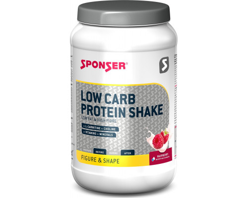 Sponser Proteīna kokteilis LOW CARB Aveņu 550g skārda (NEW 2025)