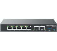 GrandStream Grandstream GCC6010 UC+Networking (VPN, NGFW/UTM, Switch, Centrala IP) z 2x2,5 Gb SFP i 5xGbE