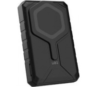 UAG UAG Rugged 10K - powerbank 10000 mAh z podstawką, ładowanie bezprzewodowe 10W, kompatybilny z MagSafe, cable w zestawie (black/gray)