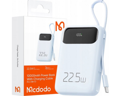 Mcdodo Power Bank Mcdodo MC-3244 10000mAh, 22.5W, do C (Blue)