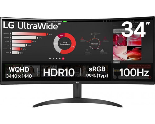 LG UltraWide 34WR50QK-B