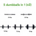 Tunturi Żeliwny dumbbells TUNTURI, 2x 10kg