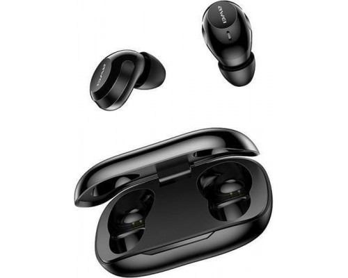 Awei AWEI Bluetooth 5.4 T20 ENC TWS + stacja dokująca black/black