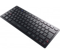 Cherry KW 9200 MINI klawiatura Uniwersalne USB + RF Wireless + Bluetooth QWERTY Skandynawia Czarny