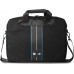 BMW BMW BMCB15COMPVSKL Bag 16" Black Nylon Blue Stripe