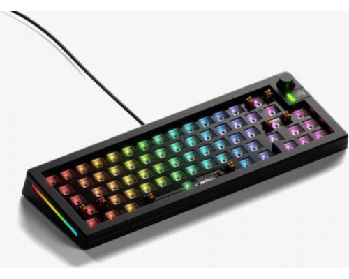 Glorious Glorious GMMK 3 65 % Custom Gaming-Tastatur - Barebone, ISO-Layout, schwarz