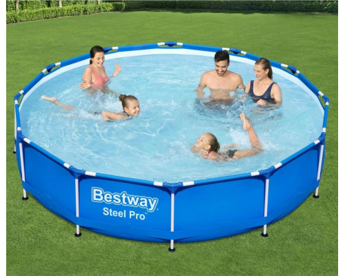 Bestway Swimming pool Steel Pro with a frame, 366x76 cm Lumarko!