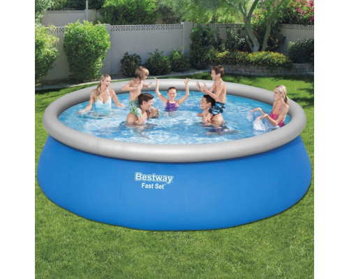 Bestway Swimming pool inflatable Fast Set, circle, 457x122 cm Lumarko!