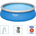 Bestway Swimming pool inflatable Fast Set, circle, 457x122 cm Lumarko!