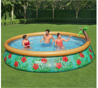 Bestway Inflatable swimming pool garden Fast Set Paradise Palms, 457x84 cm Lumarko!