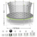 Garden Trampoline Neo-Sport NeoSport Garden Trampoline 10ft/312cm With inner mesh i drabinką