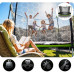 Garden Trampoline Neo-Sport NeoSport Garden Trampoline 10ft/312cm With inner mesh i drabinką