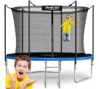 Garden Trampoline Neo-Sport NeoSport Garden Trampoline 10ft/312cm With inner mesh i drabinką