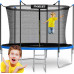 Garden Trampoline Neo-Sport NeoSport Garden Trampoline 10ft/312cm With inner mesh i drabinką