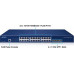 Switch Planet PLANET Layer 3 24-Port 10/100/1000T  L3 Gigabit Ethernet (10/100/1000) 1U Blue