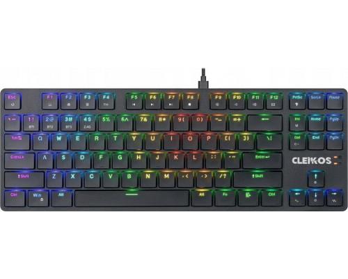 Defender bezprzewodowa Defender CLEIKOS GK-135 mechaniczna bluetooth + 2.4 GHz + kabel Gaming RGB outemu