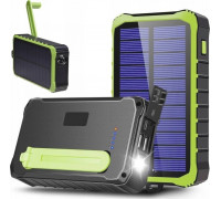 Denver solarny Denver PSO-10012 10000mAh z dynamem na korbkę