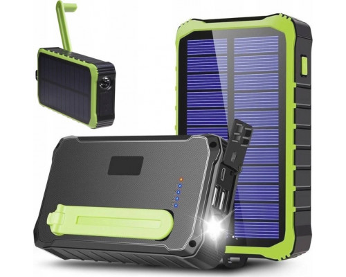 Denver solarny Denver PSO-10012 10000mAh z dynamem na korbkę