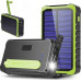 Denver solarny Denver PSO-10012 10000mAh z dynamem na korbkę