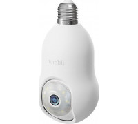 Hombli smarte outdoor Kamera, Bulb Cam 2K, weiß