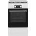 Whirlpool Cooker | WS5G8CHW/E/1 | Hob type Gas | Oven type Electric | White | Width 50 cm | LED | Depth 60 cm | 60 L