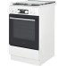 Whirlpool Cooker | WS5G8CHW/E/1 | Hob type Gas | Oven type Electric | White | Width 50 cm | LED | Depth 60 cm | 60 L