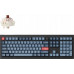 Keychron - V6 Max QMK/VIA Wireless Custom Mechanical Keyboard - mechaniczna Fully Assembled Knob Brown