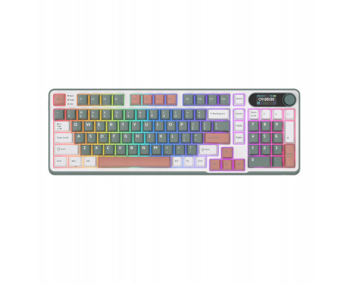 Royal Kludge RK-S98 Camping belaidė klaviatūra | 96%, Hot-swap, Brown switches, US